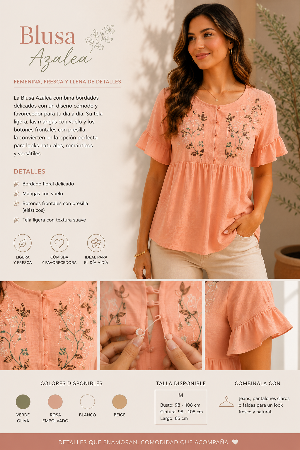 Blusa mujer Azalea