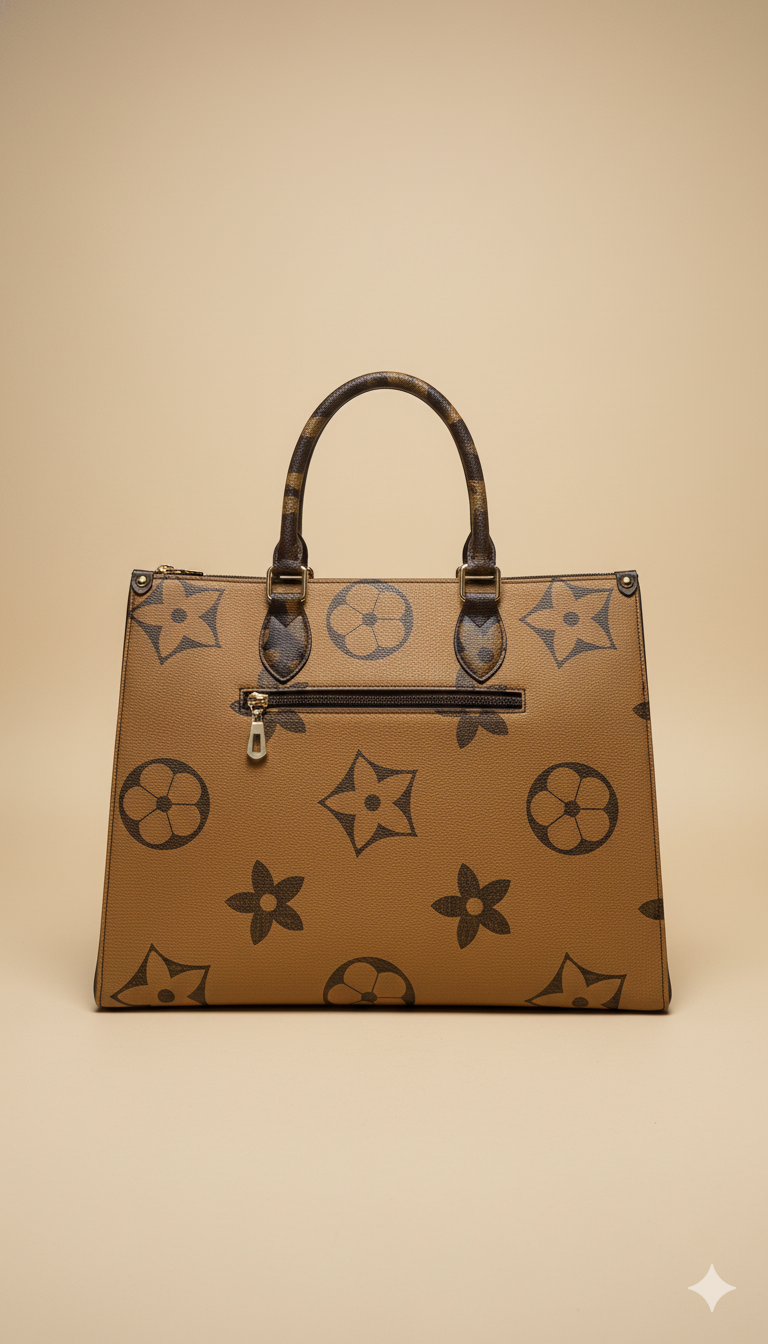 Bolso Estructurado con Estampado