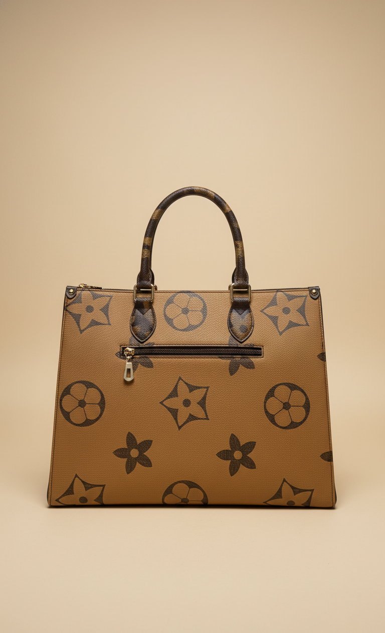 Bolso Estructurado con Estampado