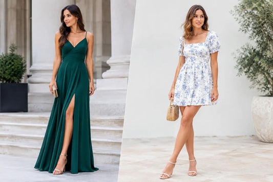 Vestido largo o corto para cada ocasión