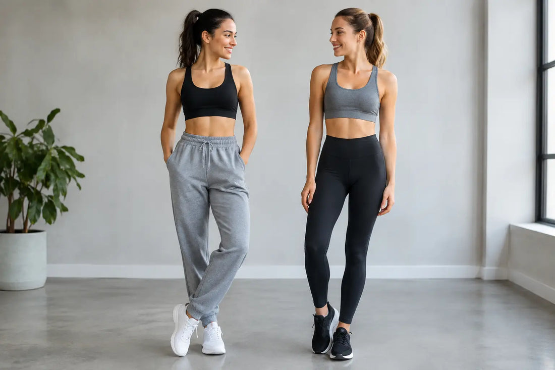 Joggers versus leggings, ¿cuál elegir hoy?
