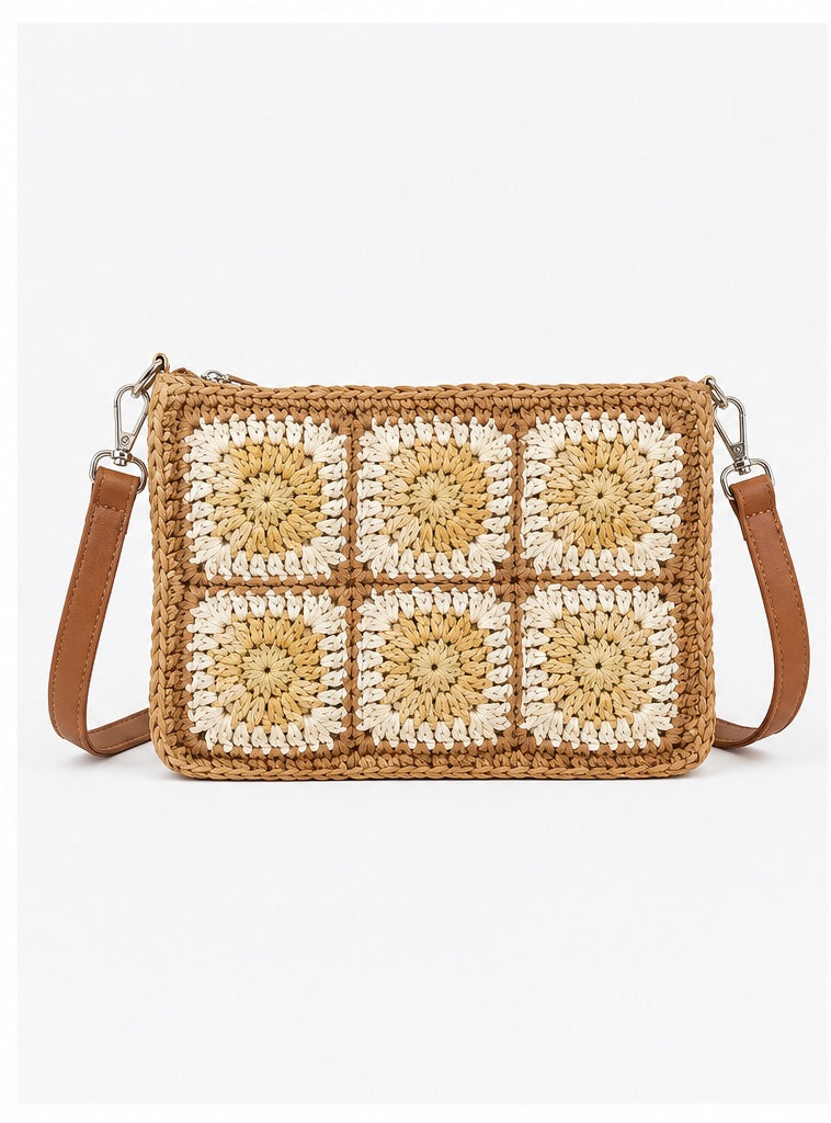 Bolso Rafia Crochet