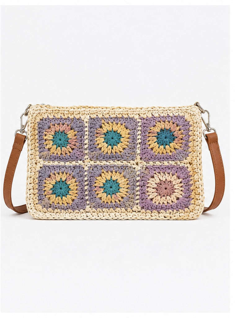 Bolso Rafia Crochet