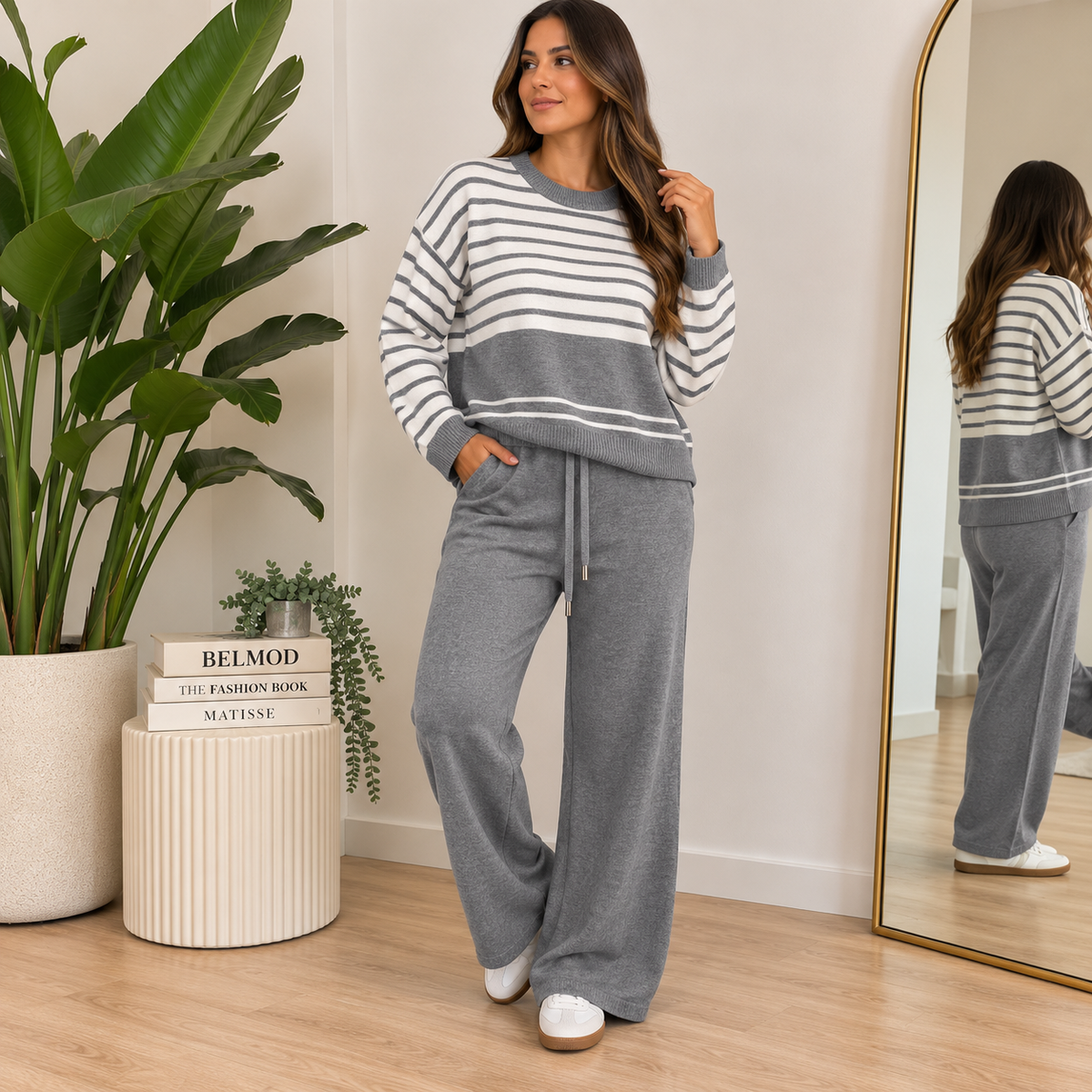 Conjunto de Punto Avelisse – Rayas