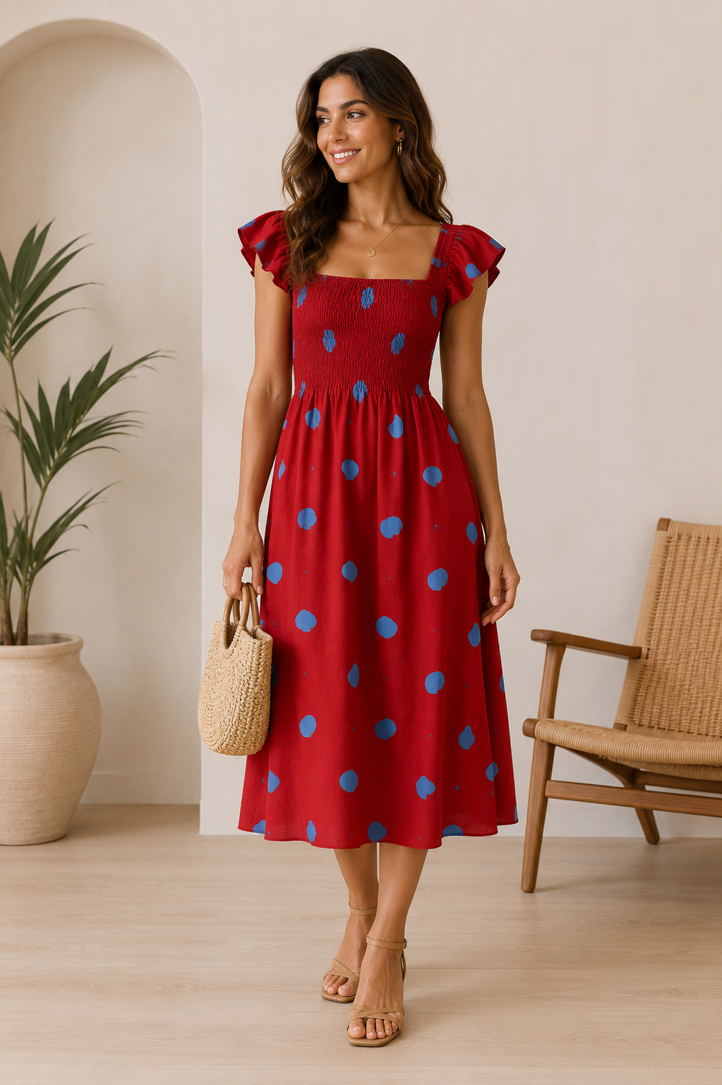 Vestido Luna Navy Corto