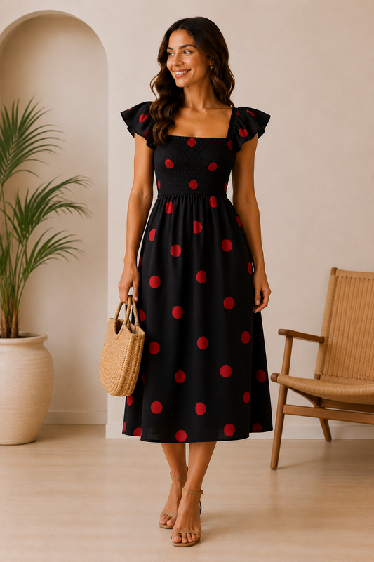 Vestido Luna Navy Corto