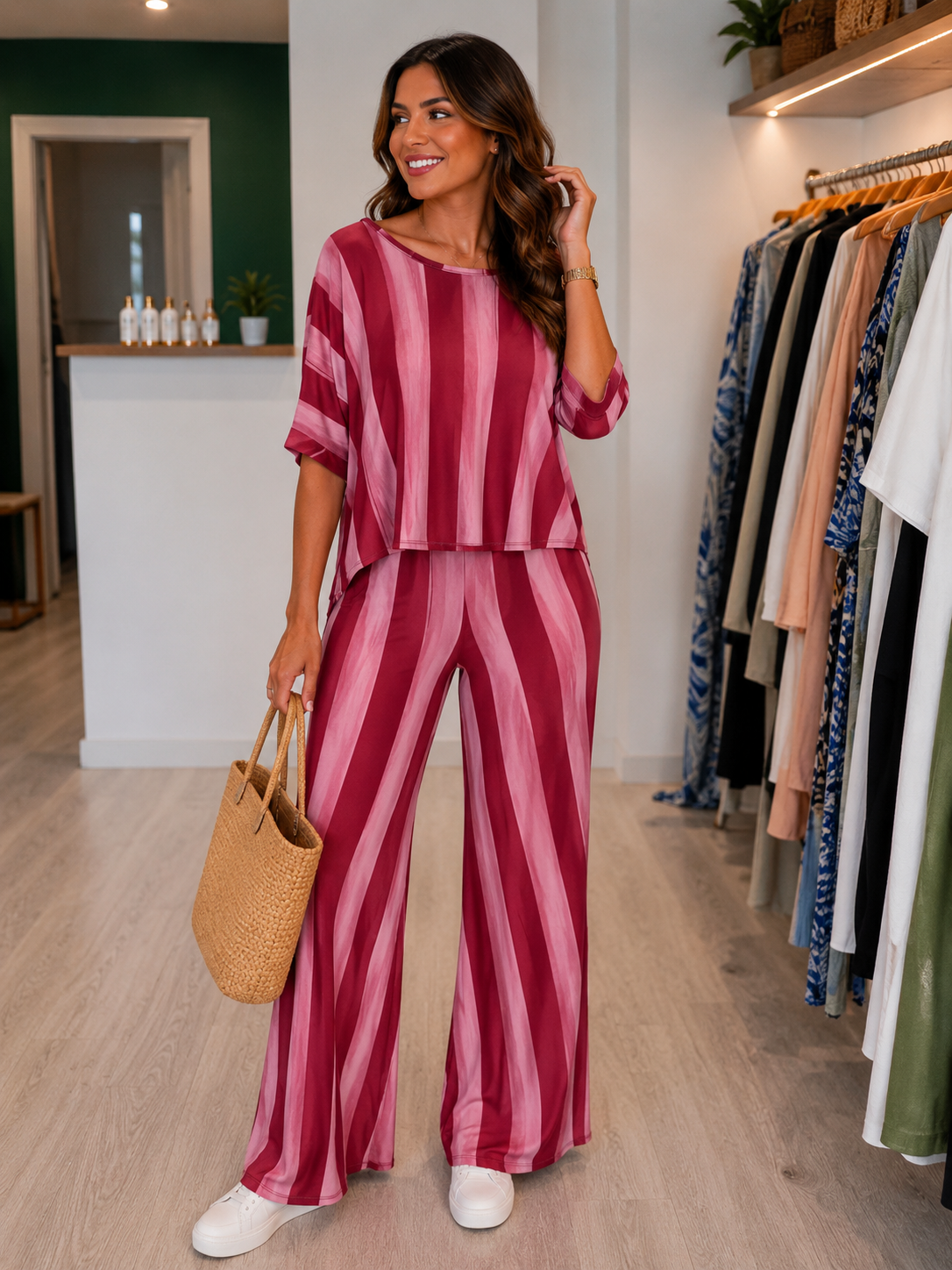 Conjunto Sunset Fucsia