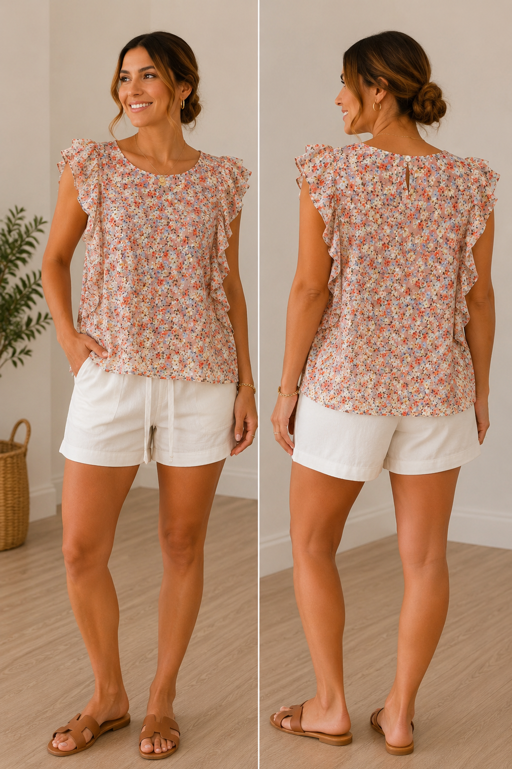 Blusa Jardín Romántico