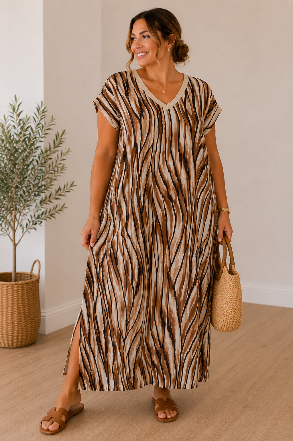 Vestido Safari Chic