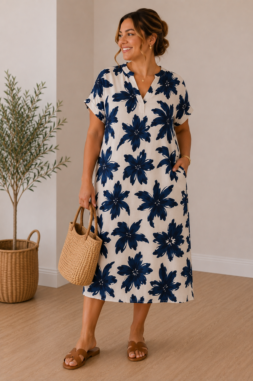 Vestido Mar de Índigo