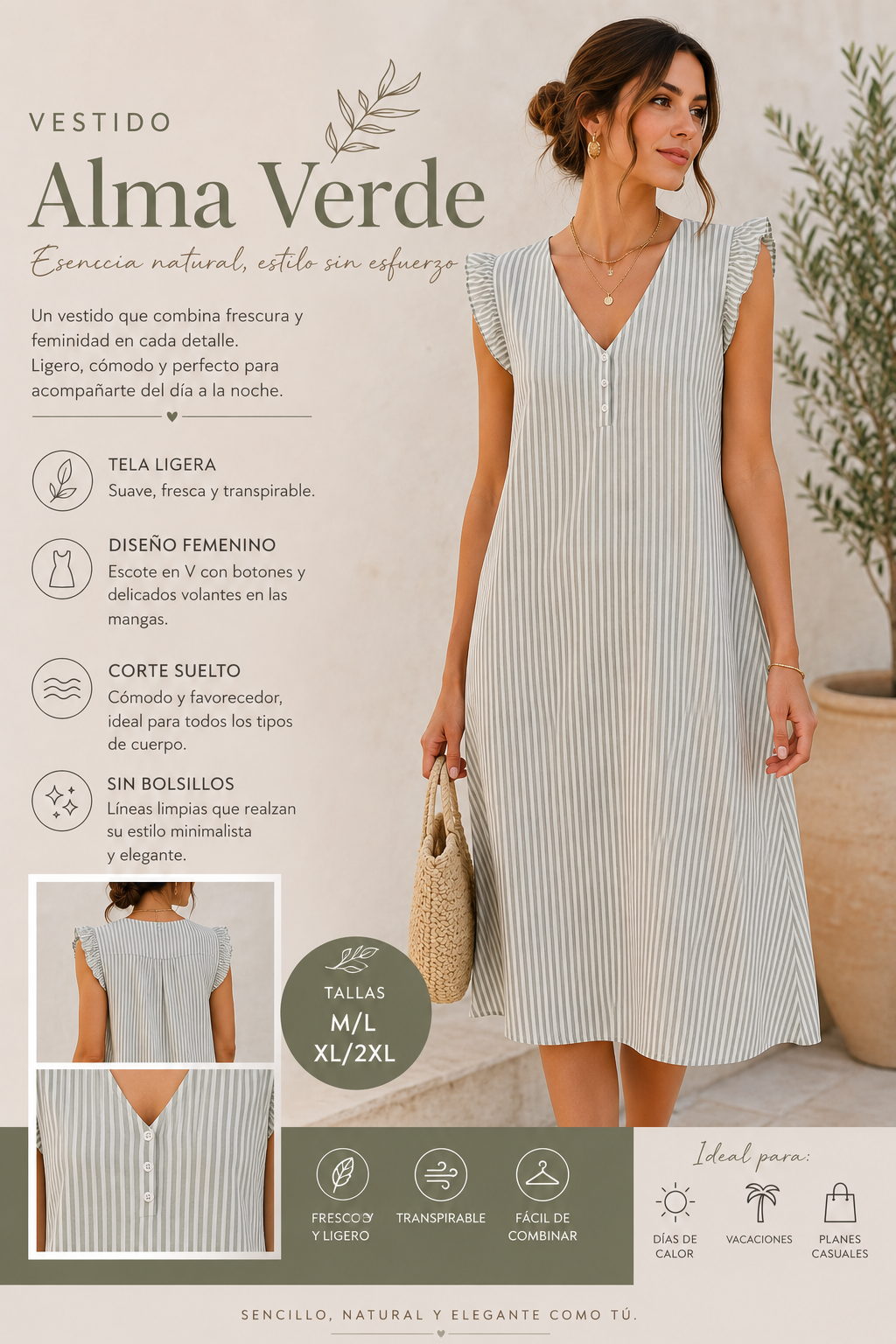 Vestido Alma Mujer