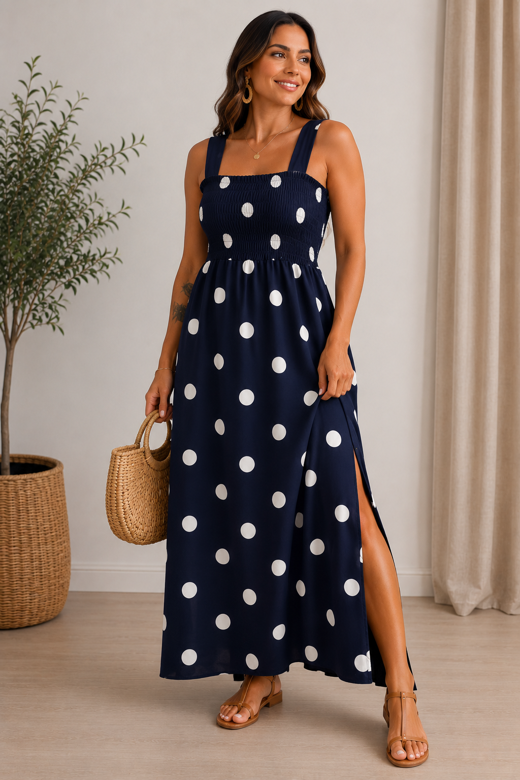 Vestido Luna Navy