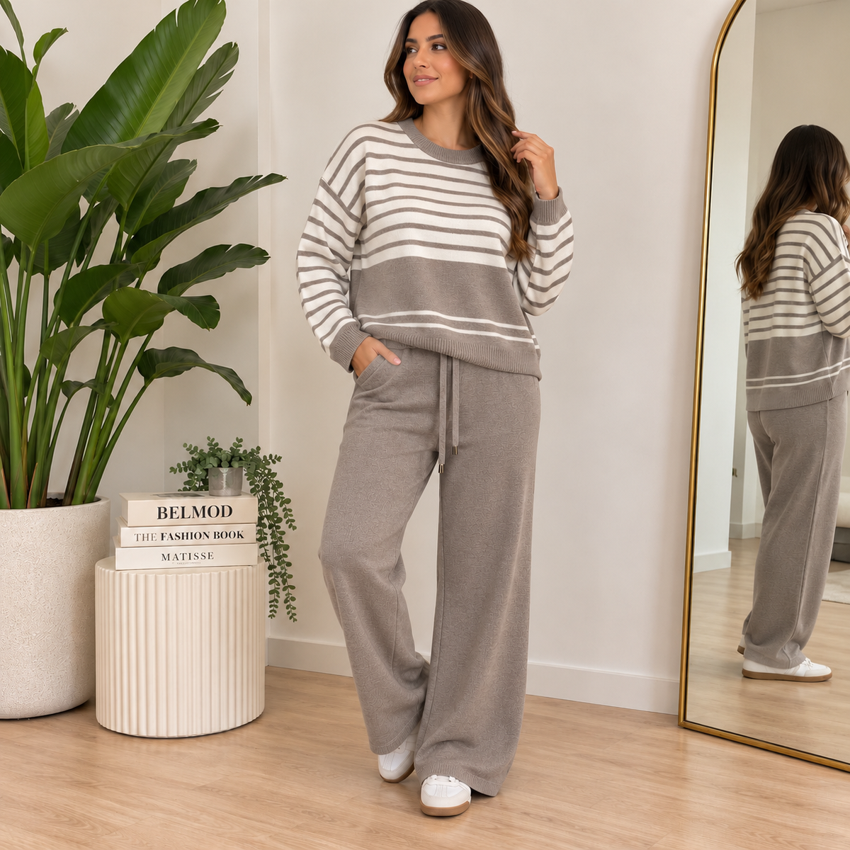 Conjunto de Punto Avelisse – Rayas