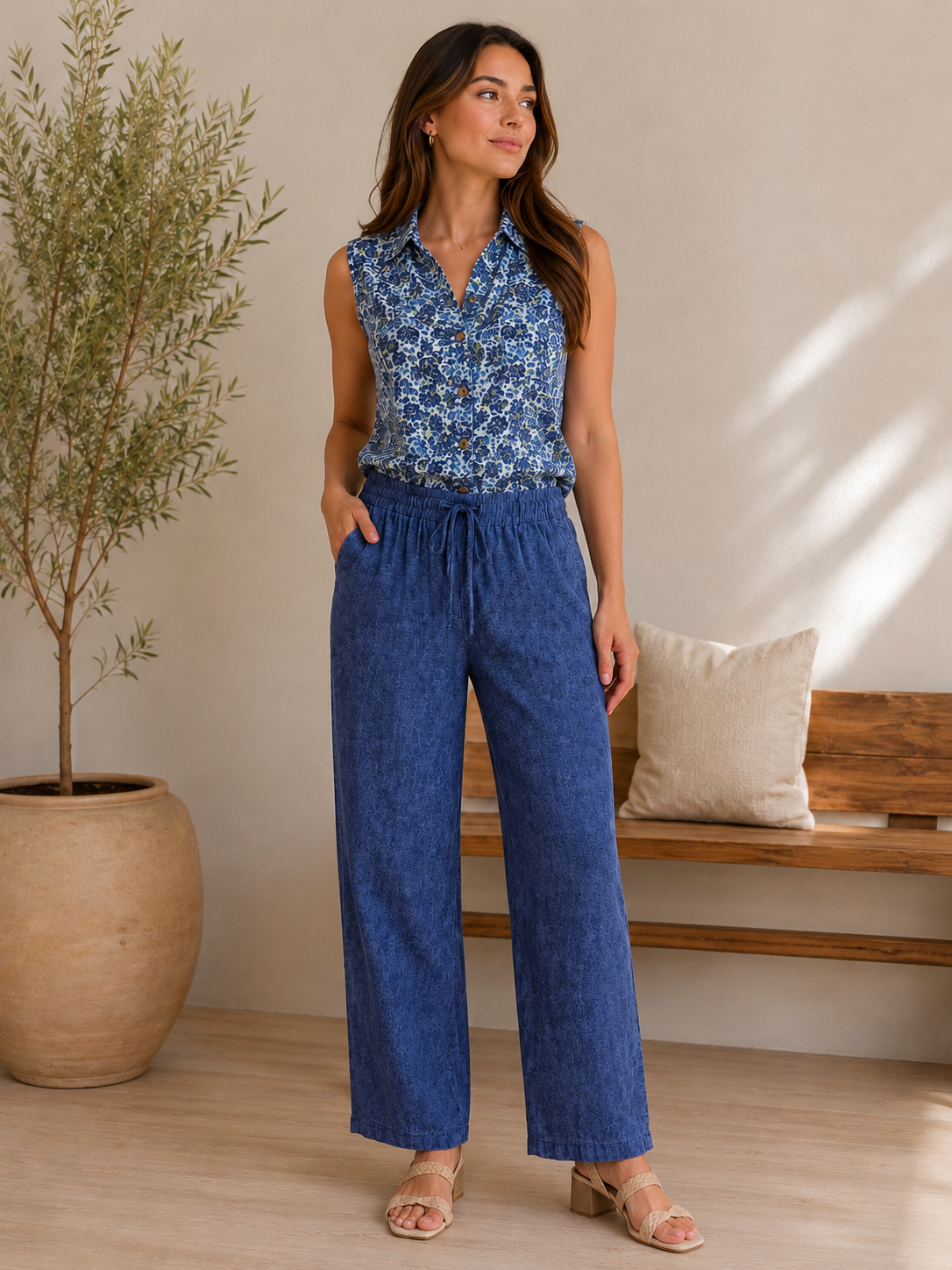 Pantalón Denim Soft
