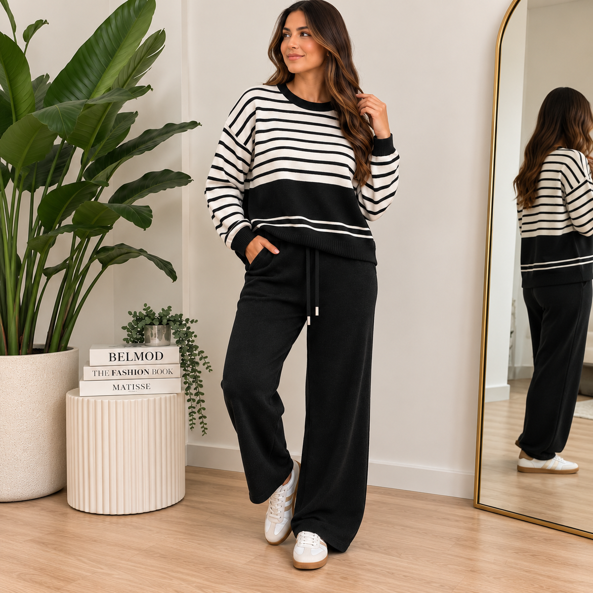 Conjunto de Punto Avelisse – Rayas
