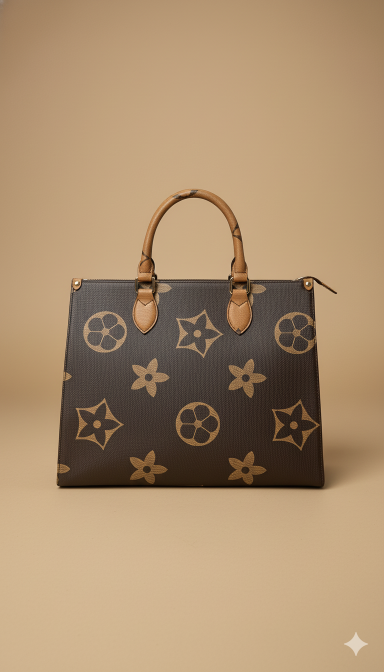 Bolso Estructurado con Estampado