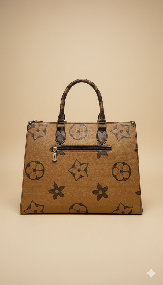 Bolso Estructurado con Estampado