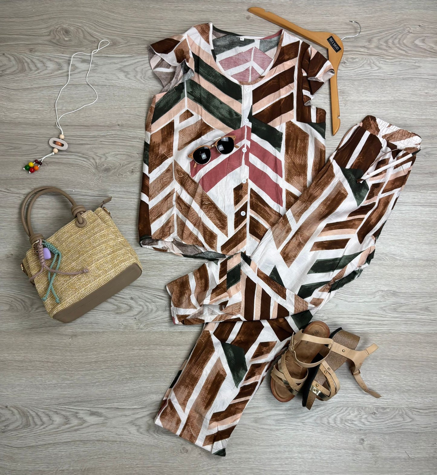Conjunto líneas del mar