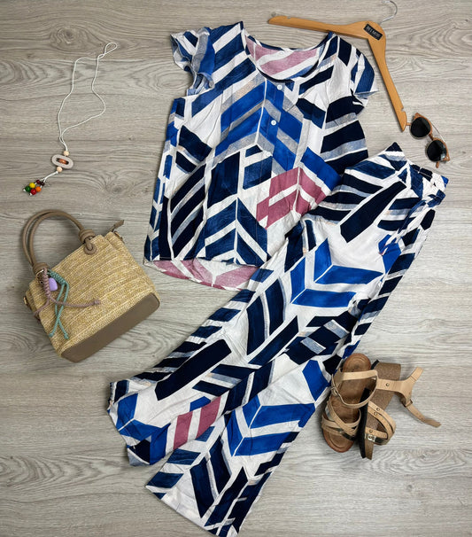 Conjunto líneas del mar