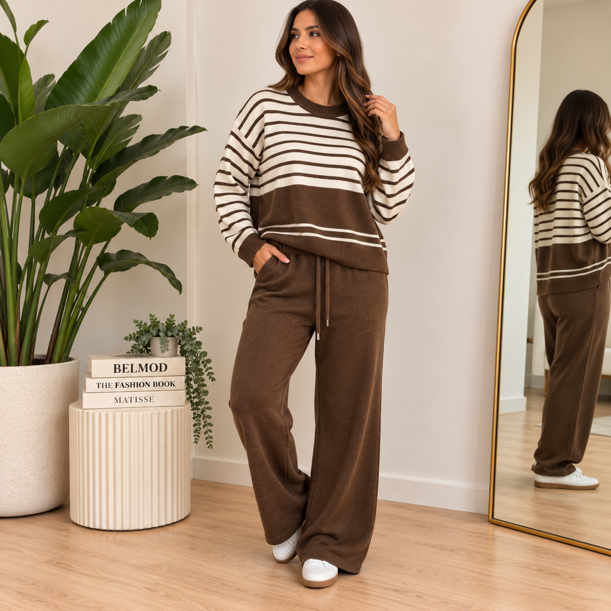 Conjunto de Punto Avelisse – Rayas