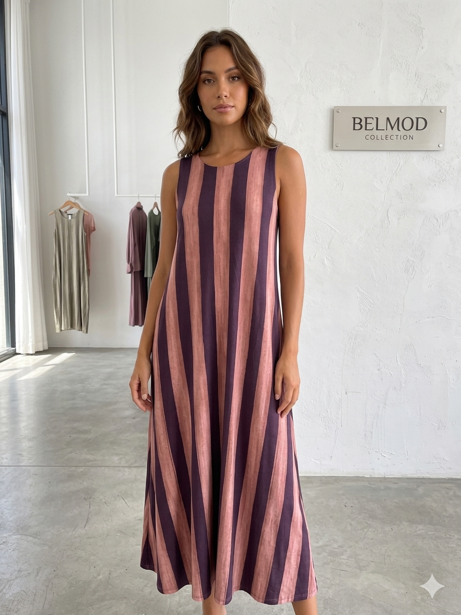 Vestido de rayas
